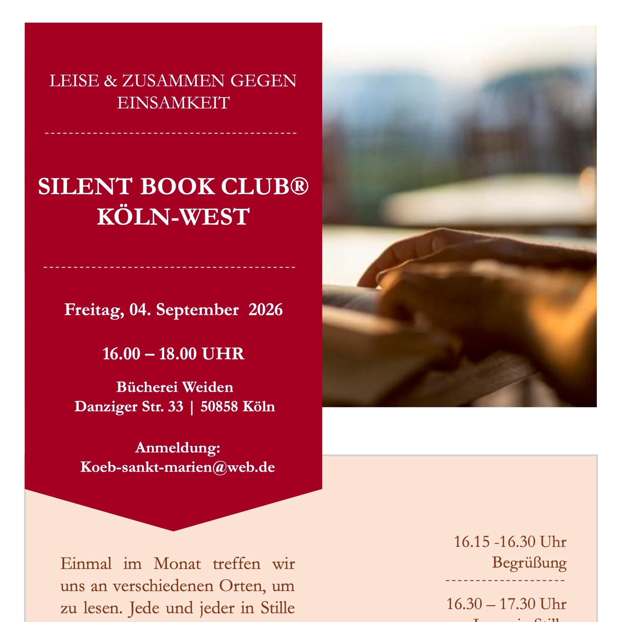 Silent Book Club Köln_West_4.9.26