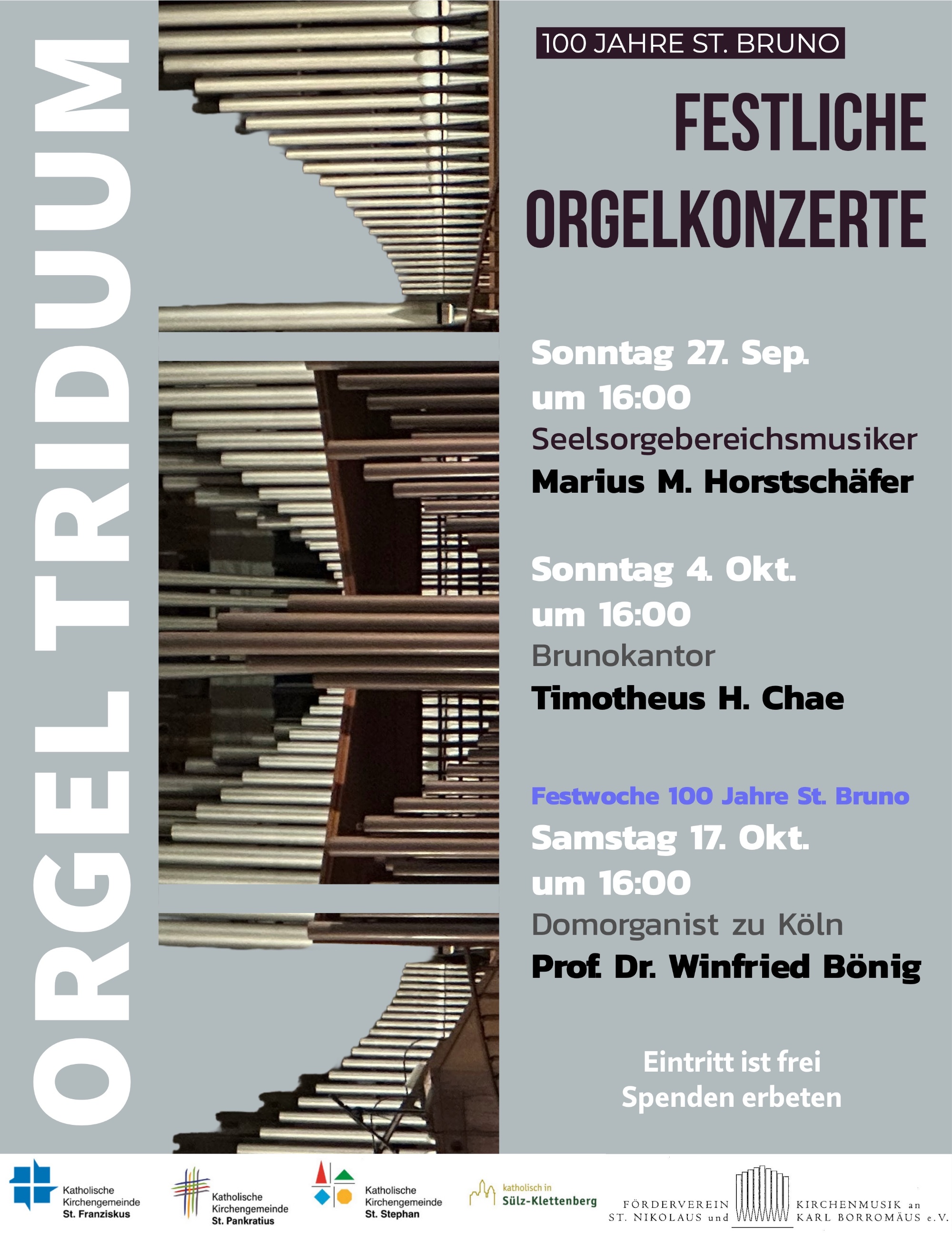 Plakat Orgeltriduum