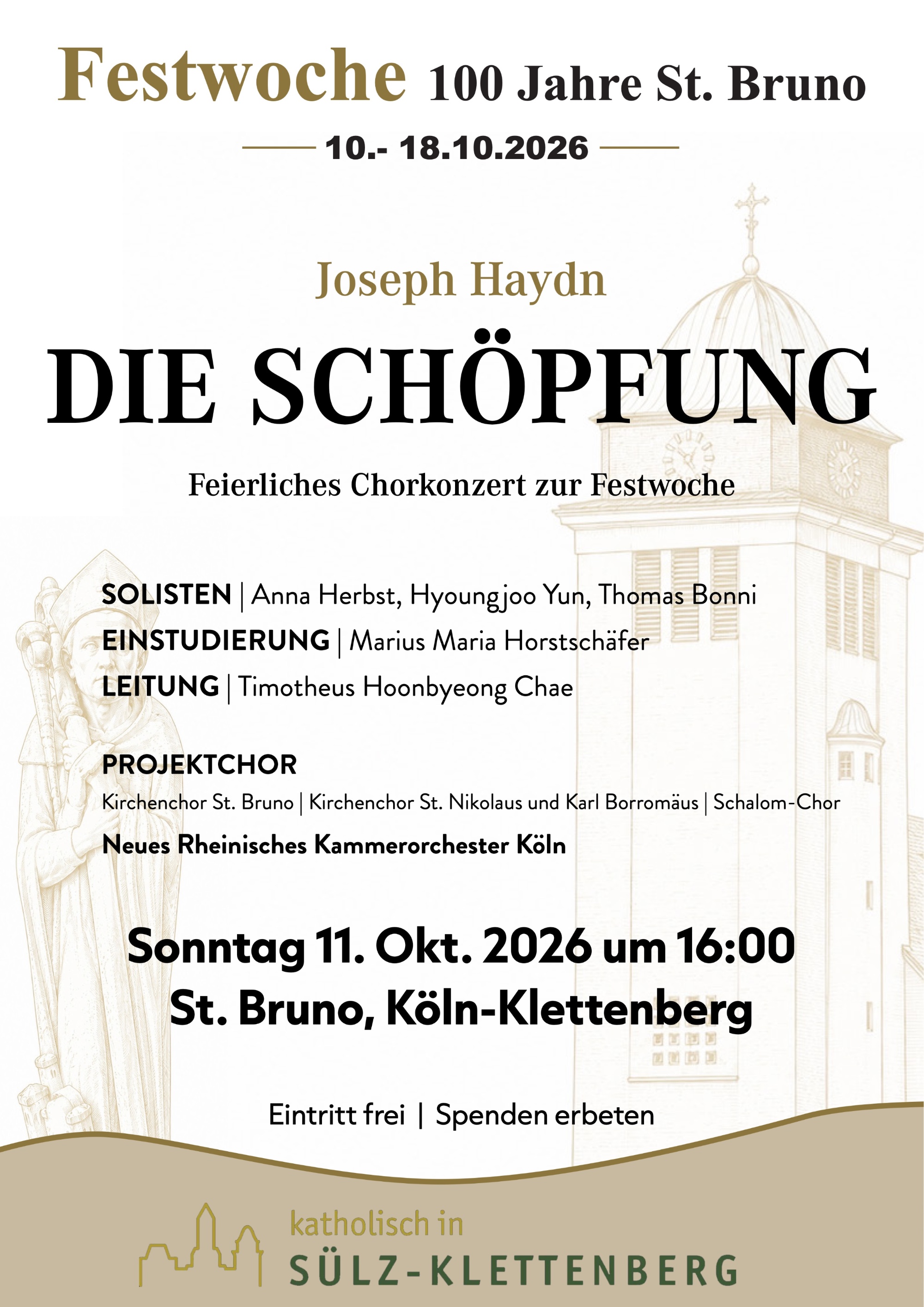 Plakat Schöpfung