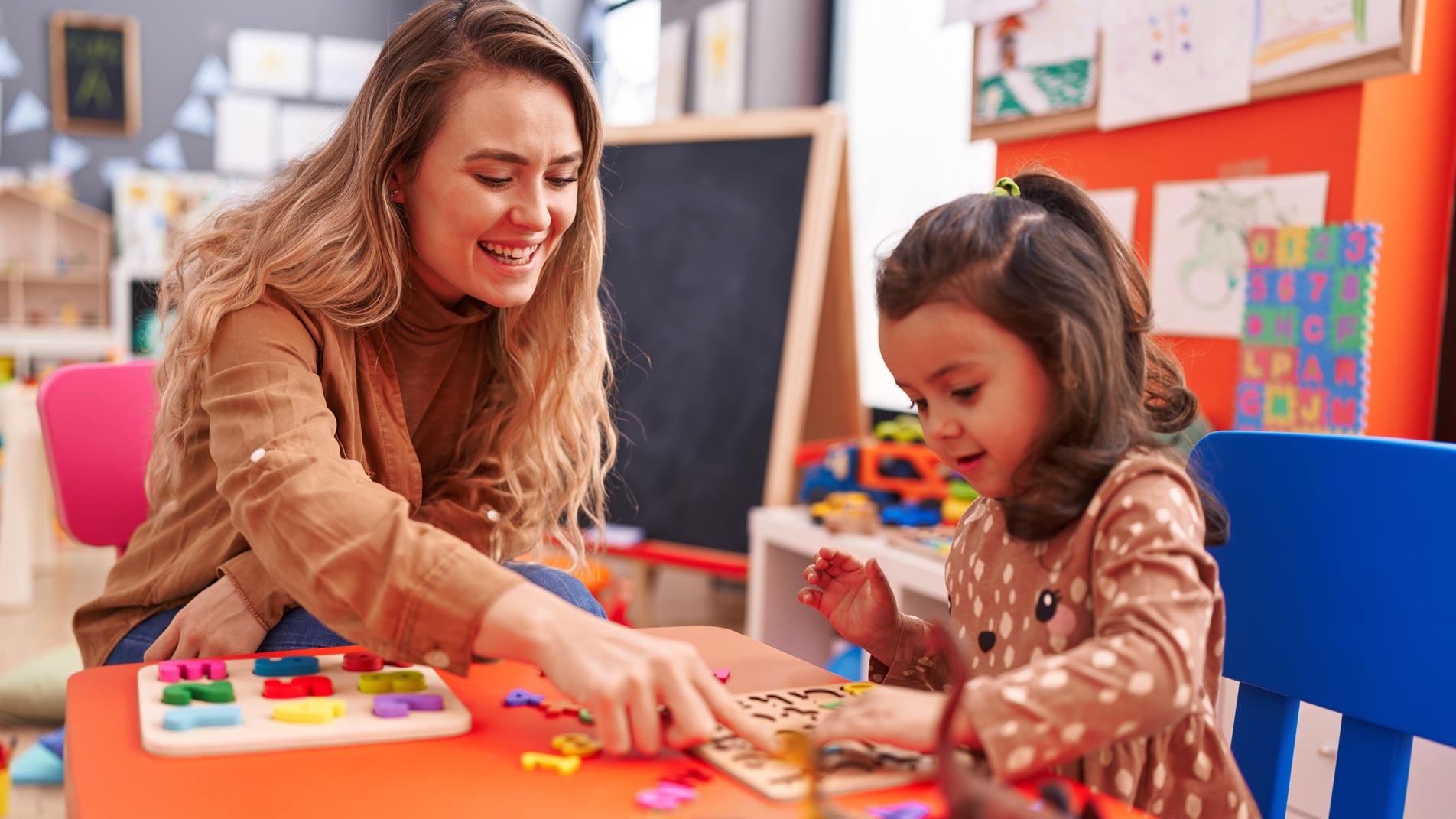Kindergartenszene